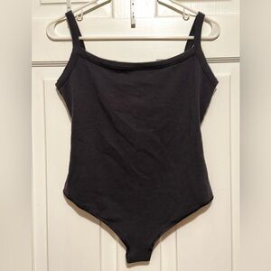 SKIMS Cotton Jersey Scoop Neck Bodysuit L